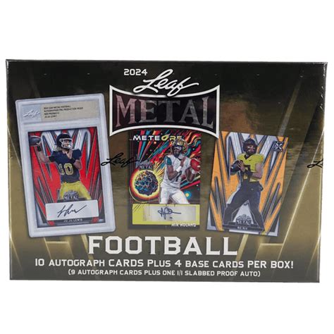 2024 leaf metal football box|leaf metal football box.